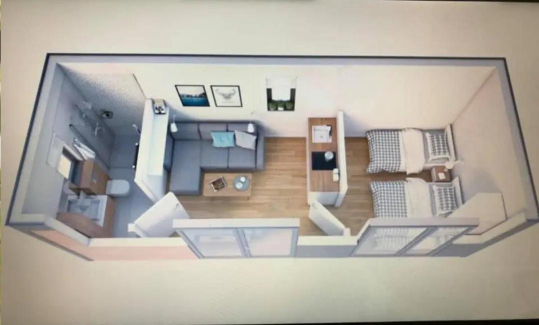 Przystan Tlo Dla Mew Apartment Rydzewo Ngoại thất bức ảnh